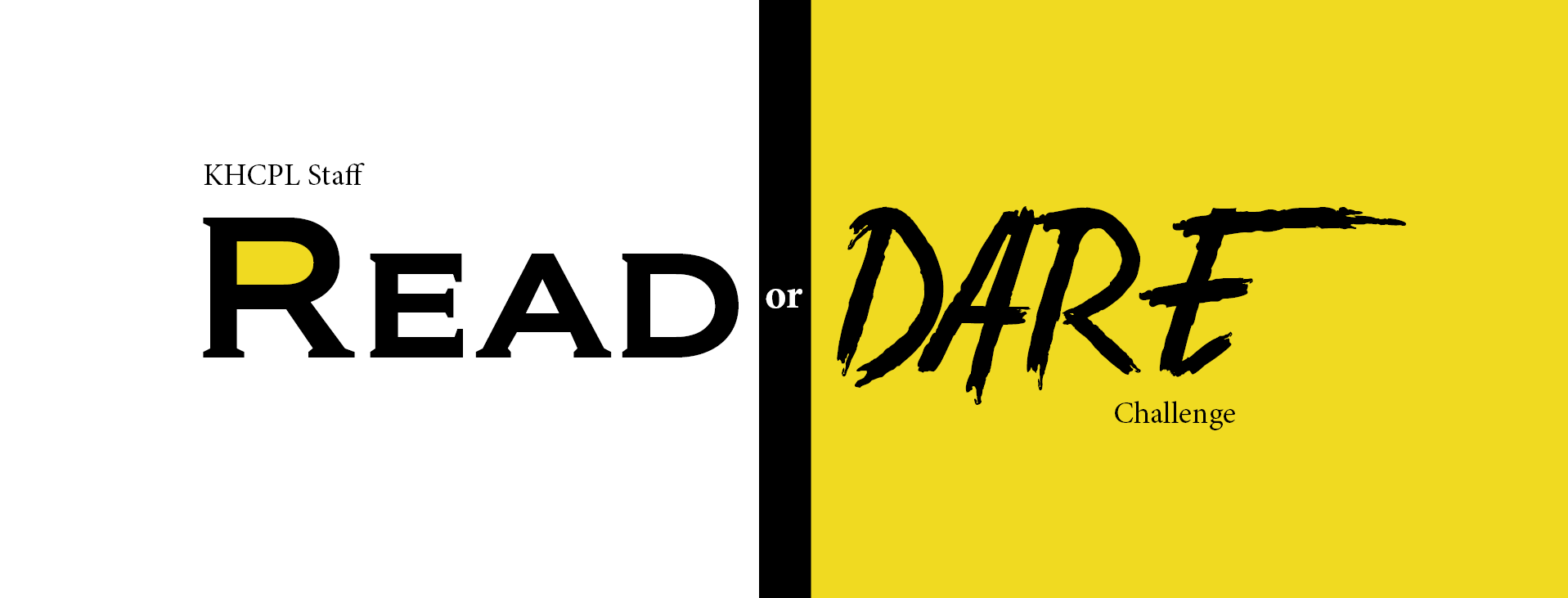 Read or Dare Challenge Logo